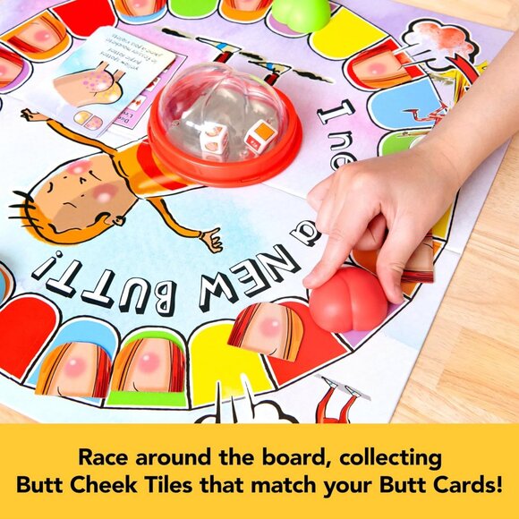 I Need a New Butt Kids Board Game Ages 5+ NEW - Picture 5 of 8